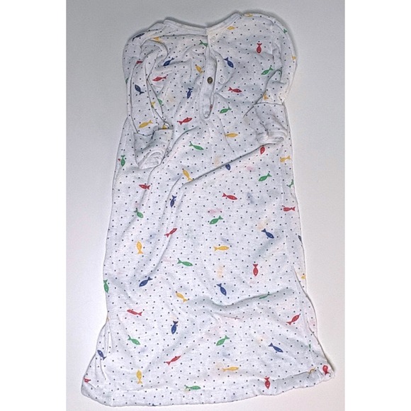 Evenflo 3-6m Montgomery Ward Tiny Tots Vintage Baby Clothes Bundle Blue White - Picture 7 of 13